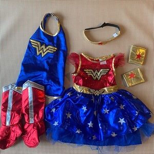 DC Wonder Woman toddler costume dress. Size 3/4